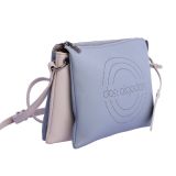 Bolso bandolero don algodon azul