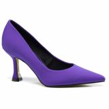 Zapato salón fucsia morado