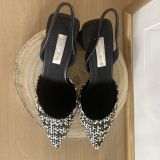 Zapato tacón bicolor corina