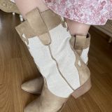 Bota bicolor camel