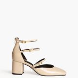 Zapato tacón mary jane nude corina
