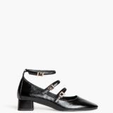 Zapato negro mary jane corina