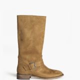 Bota caña alta camel corina