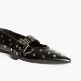 Manoletina tachas negro corina
